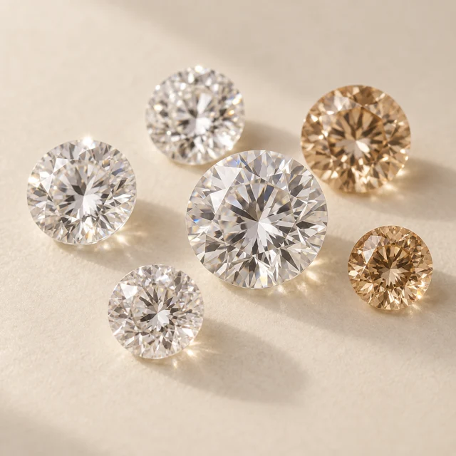 CZ Stones material and jewelry finish options
