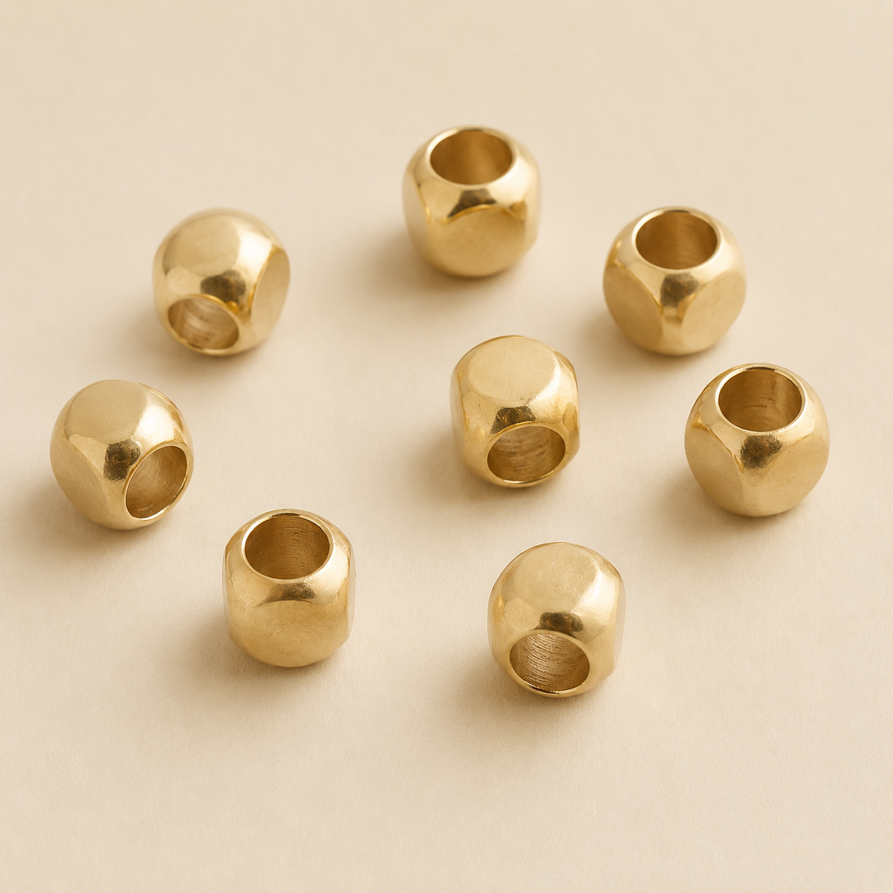 High-quality brass material and jewelry components for custom jewelry manufacturing